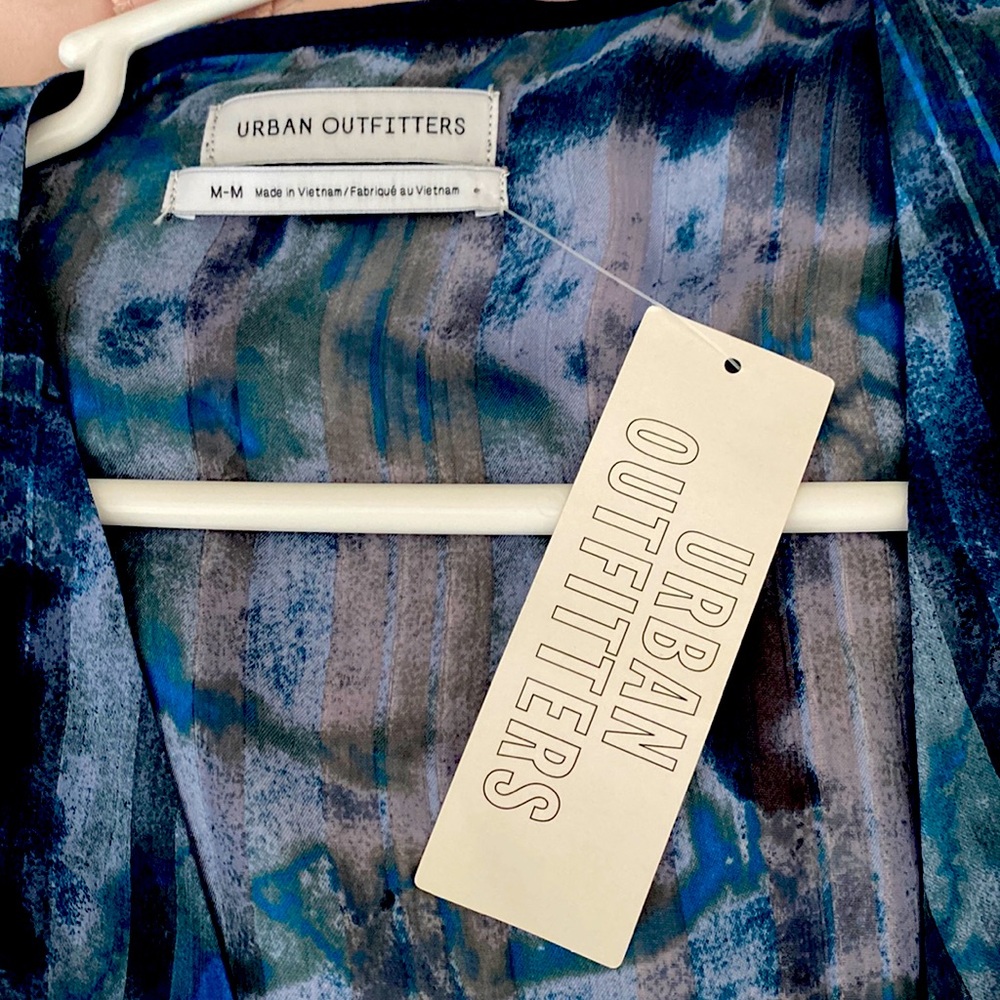 Urban Outfitters front tie crop shirt